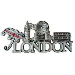 Vtg Refrigerator Magnet from London